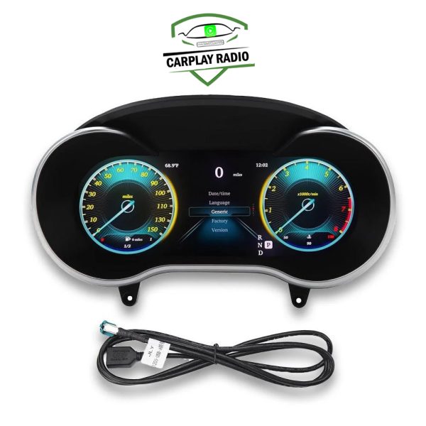 Digital LCD meter for C class/GLC W205/ X205 2015-18